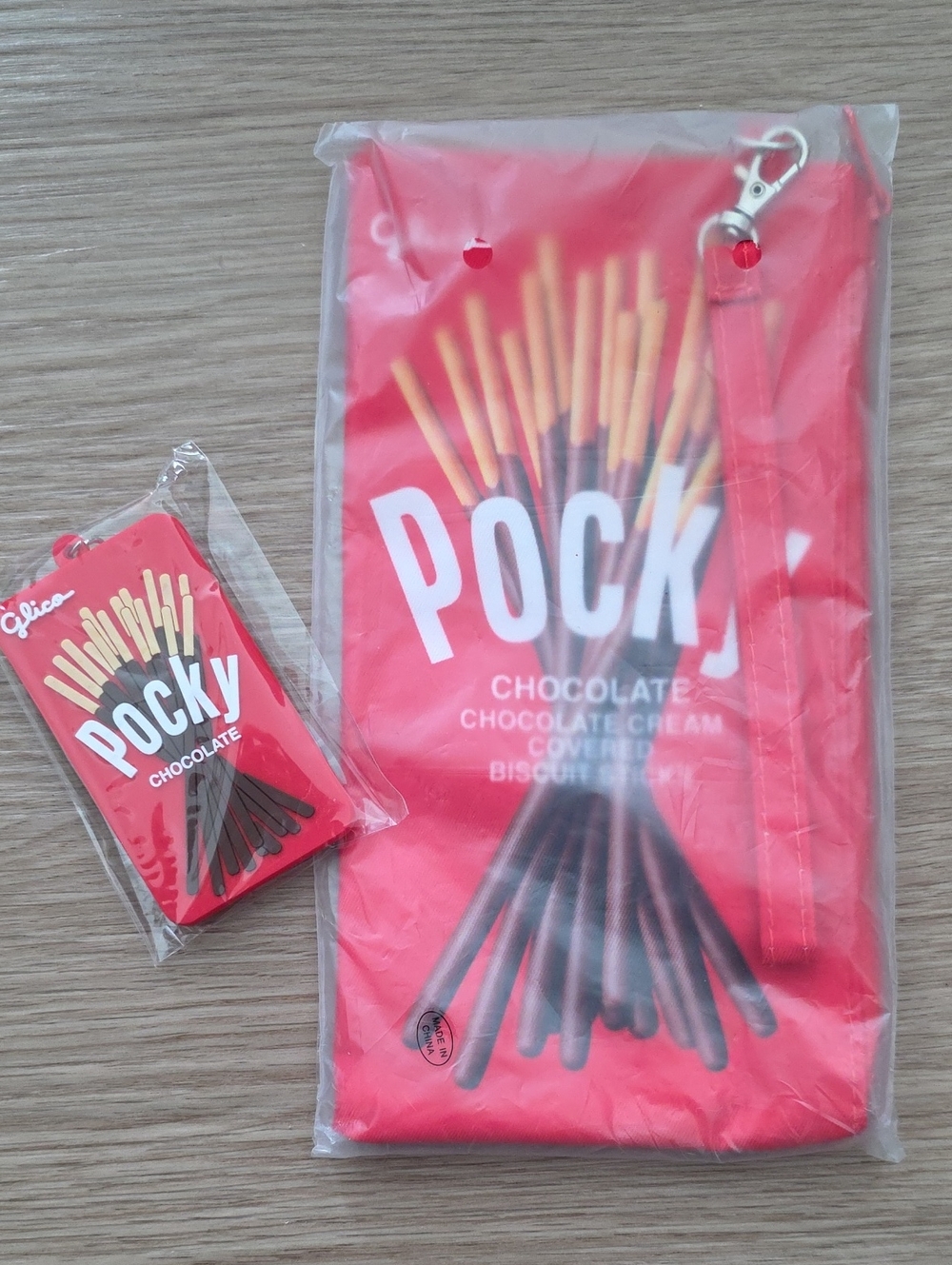 BN Limited Edition Pocky Wristlet + Keychain
